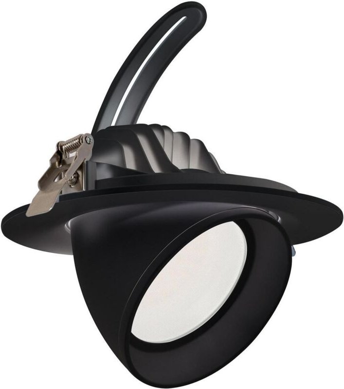 Thumbnail - LED Downlight Einbaustrahler Schwenkbar Rund 48W Chip OSRAM 120 lm/W Schwarz LIFUD No Flicker No Flicker 3000K Warmweiß