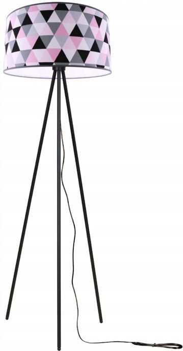 Kinder-Stehleuchte mit Muster und LED-Lampenschirm