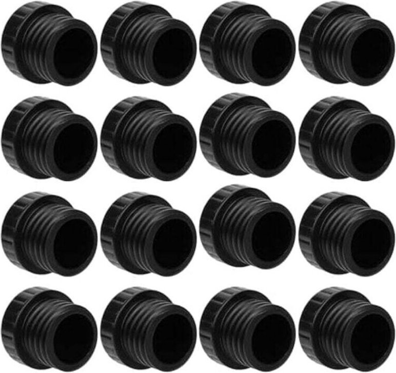 Set mit 16 Schutzkappen für E26-Glühbirnenfassungen, für Lichterketten