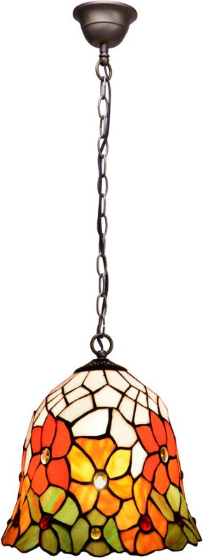 Deckenpendelleuchte mit Kette und Lampenschirm mit 20 cm Durchmesser Bell-Serie
