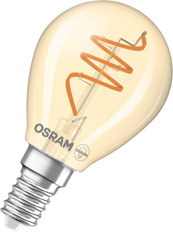 Osram - Vintage 1906 Classic ist eine warmweiße LED-Lampe mit spiralförmigem Filament in klassischer Miniballform. Sie b...