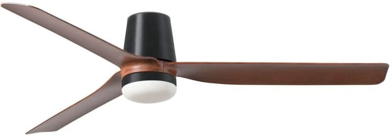 Punt tub m Ventilator mit hellem dunklem Holz