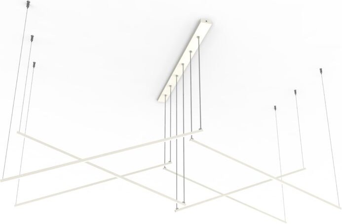 Storm sospensione 6X monocolore lucido