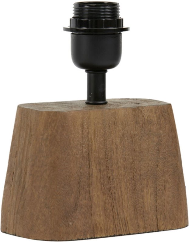 Light & Living - tischlampe - Kardan - braun - holz - einzelne