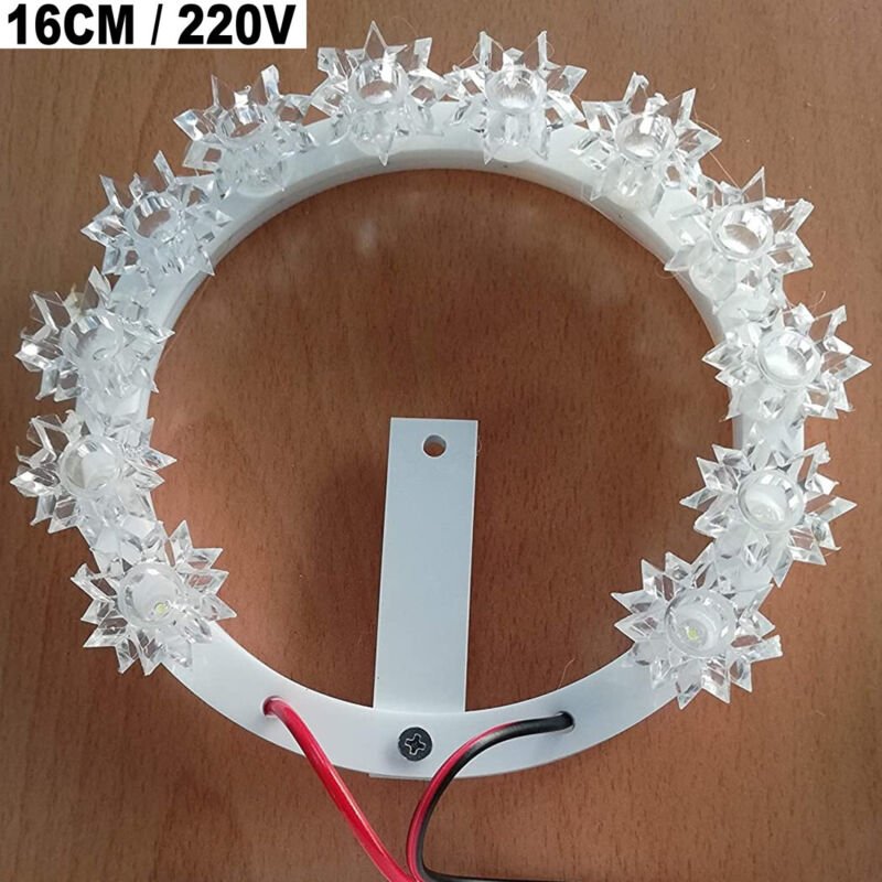 Trade Shop Traesio - Trade Shop - elektrische dekorative erbsenkrönchen 220V kronen durchmesser 16 cm -