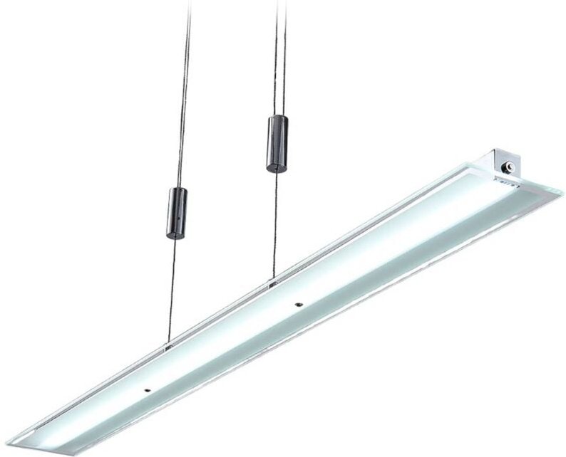 Sladja' aus Glas dimmbar für Wohnzimmer & Esszimmer von Lindby