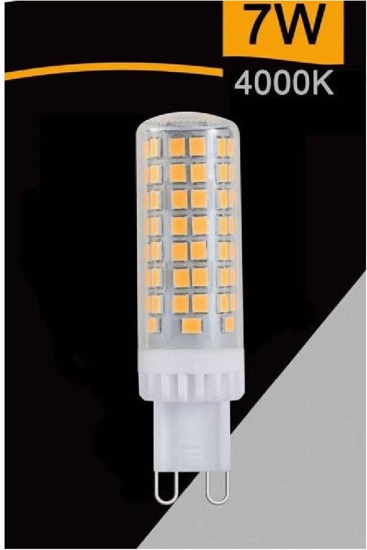 Trade Shop Traesio - Trade Shop - smd G9 LED-Röhrenlampe, 7 w, 820 lm, Lichtfarbe: 3000 k, 4000 k, 6500 k, SPARAC-G9-7W-...