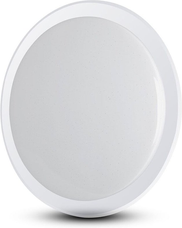 V-tac - 24W Runde led Deckenleuchte 3-in-1 Sterneneffekt Google/Alexa dimmbar