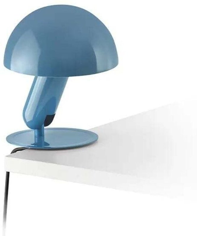Faro Bela Schreibtischlampe Blau 1x E27