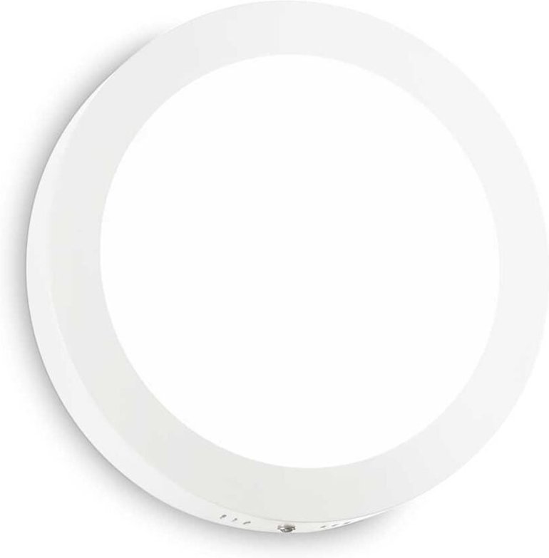 Ideal Lux - universal Integriertes, rundes, halbbündiges LED-Licht, 22 cm, Weiß, 1950 lm, 4000 k