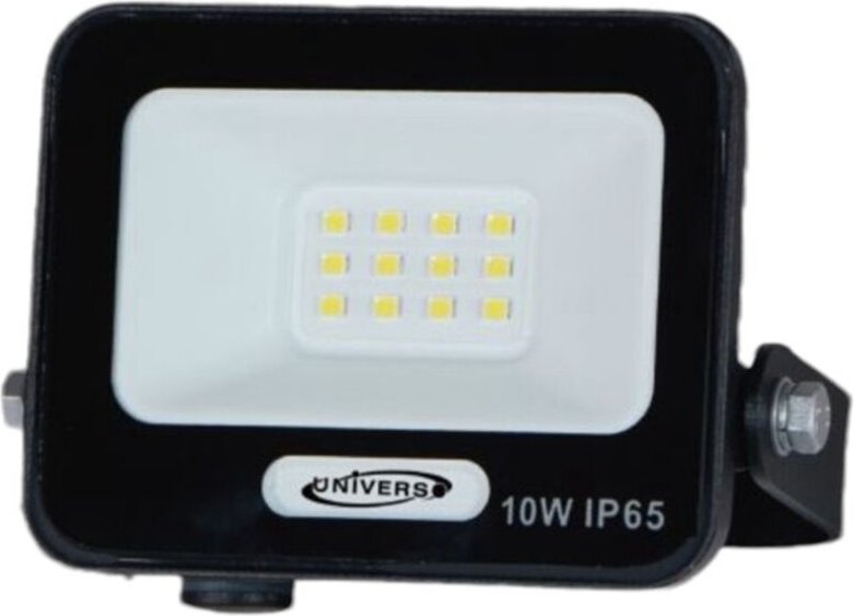 Trade Shop - copy of FARO PROIETTORE SMD LED FLOODLIGHT 100W SLIM IP65 NERO LUCE 3000K 4000K 6500K EK05-100W-N -