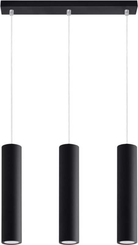 Hängelampe Bellix 3 GU10 Schwarz Lumilo 03.219.29