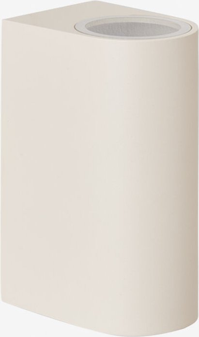 Sklum - Wandleuchte aus Aluminium mit 2 Lichtpunkten Pevot Beige Tapioca ↑15 cm