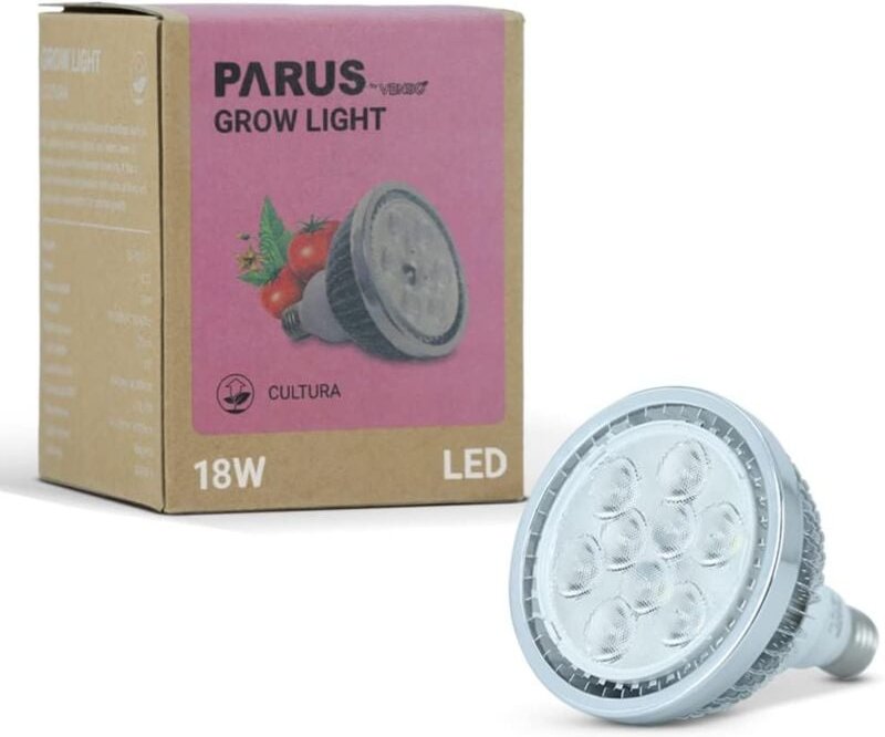 Venso Ecosolutions - Venso Pflanzenlampe 130 mm 230 v E27 18 w Magenta Reflektor 1 St.