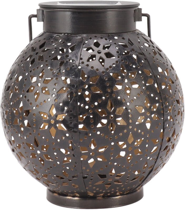 Farol solar para exteriores Eosnow, luz LED decorativa, automático, impermeable, para patio y jardín