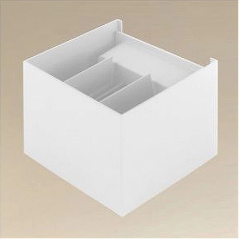 Thumbnail - Trade Shop Traesio - Trade Shop - anwendung led cubo 12 watt lampada quadrata bianco da parete interno IP20 00748 -