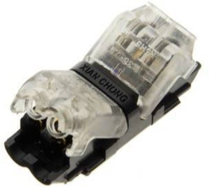 Schnellanschluss für 2-poliges serielles Kabel - max. 36V 9A