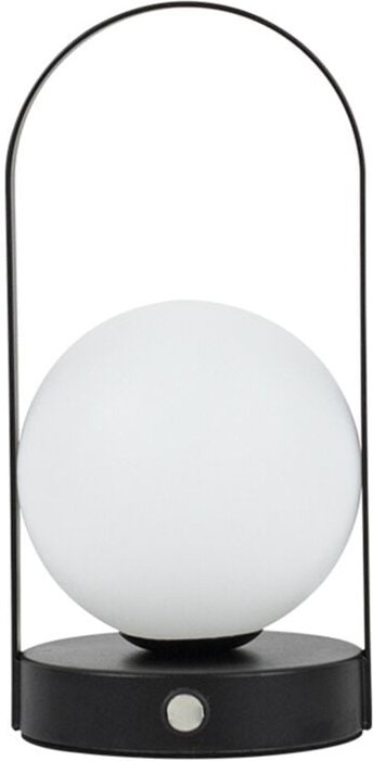 Tragbare Hängetischlampe für den Außenbereich, dimmbar, Schwarz