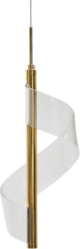 LED Hängeleuchte SARELA Metall Gold