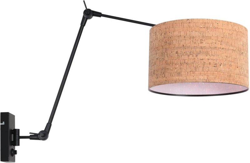 Steinhauer - wandleuchte - Prestige Chic - natürlich schwarz -