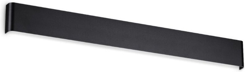 Ideal Lux DELTA 83 cm integrierte LED-Wandleuchte Schwarz, 4000 K