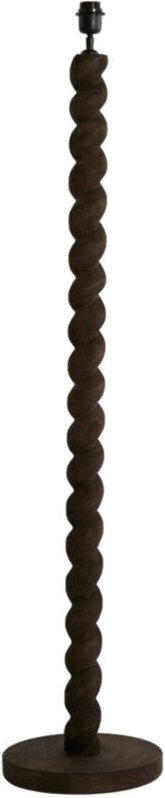 Light & Living - stehlampe - Nanno - grau - holz - einzelne