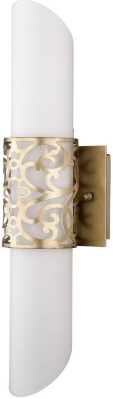 Thumbnail - Wandlampe Wandleuchte Wohnzimmerlampe Schlafzimmerleuchte 2 flammig messing E14