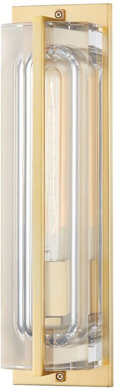 Hawkins 1 Wandleuchte Messing, 2700K