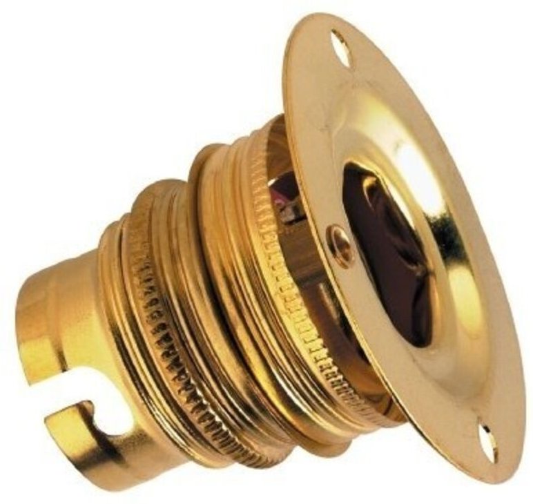 B22-Schlüssel aus gewalztem Stahl mit Wandhalterung, V-förmiger Doppelring-Adapter