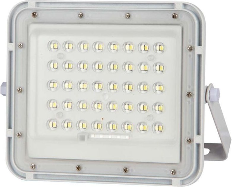 Thumbnail - Vtac - v-tac VT-80W-W 7842 LED-Flutlichtstrahler, Solarmodul 19 w Neutralweiß Weiß