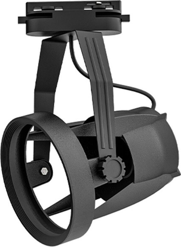Tlily - E27 PAR30 Strahler Schienenleuchte Halterung für gewerblichen Heimgebrauch Schwarz