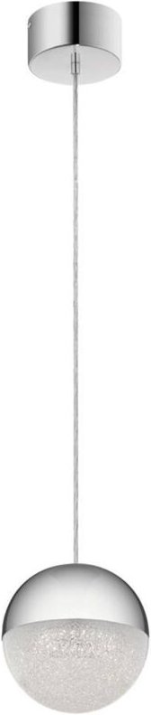 Kichler Moonlit Integrierte LED-Kugelpendel-Deckenleuchte Chrom poliert, 3000K - Elstead