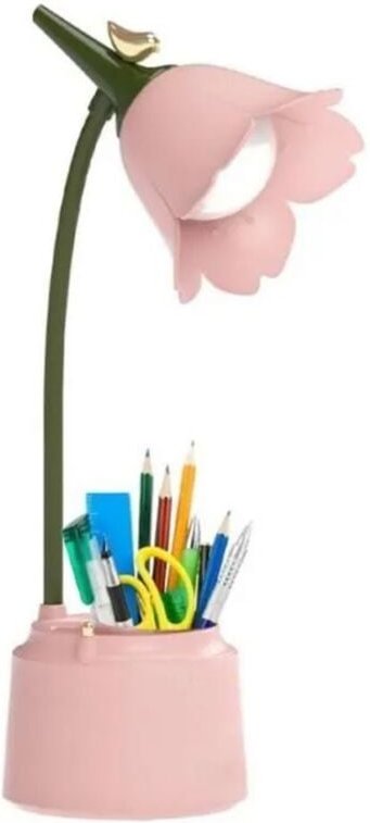 Kinder-Schreibtischlampe, LED-Schreibtischlampe, Mädchen-Schreibtischlampe, USB-wiederaufladbar, Touchsensor, Geburtstag...