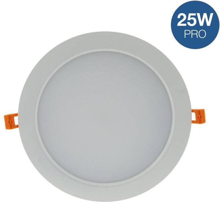 Runder LED-Einbaustrahler - 25W - Professionelle Anwendung -