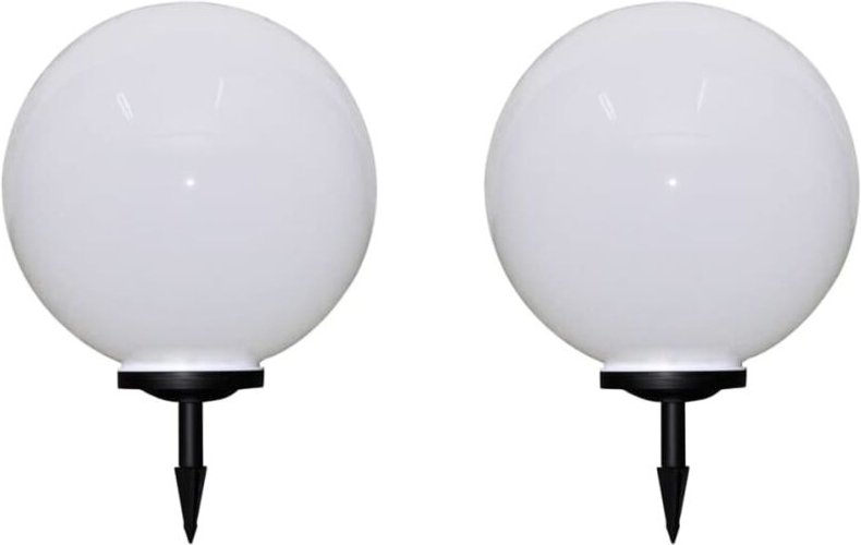 Wegeleuchten 2 Stk. led 50 cm mit Erdspieß - Vidaxl