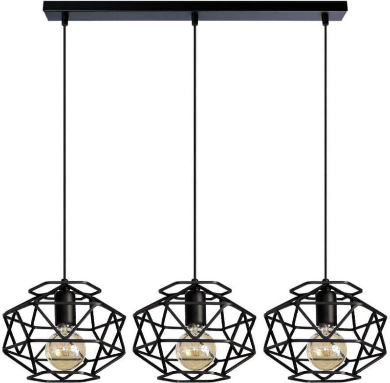 Moderne Loft Cage 2701/Z-B-3 Pendelleuchten