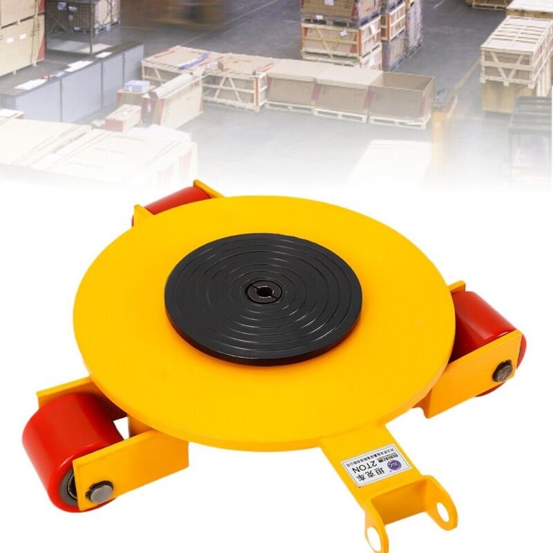 Senderpick - 2 Tonnen Panzerrollen Schwerlas Industrie Transportrollen Transportfahrwerk