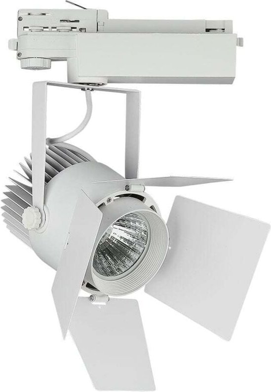 LED-Schienenleuchten - Shutter-Schienenleuchten - Samsung - IP20 - Weiß - 33 Watt - 2640 Lumen - 3000K - 5 Jahre