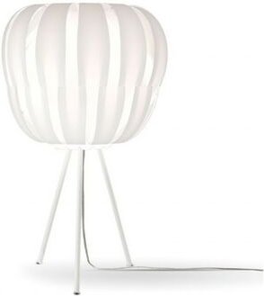 Weiße Stativlampe aus Metall Cm. 30 x 63 Std