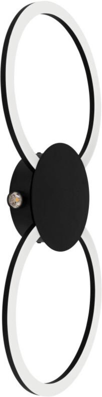 Eglo LED Wandleuchte Venticello schwarz 66 x 30 cm warmweiß-kaltweiß