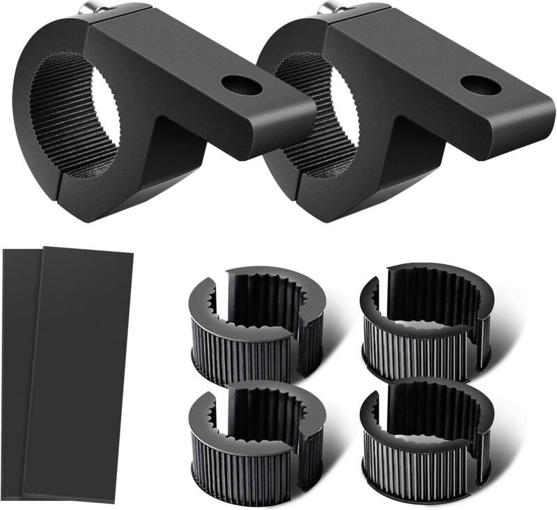 19–32 mm Arbeitsscheinwerferhalterung, universelle Klemmhalterung für Motorrad, Geländewagen, ATV, UTV, LKW, Boot, Dachg...