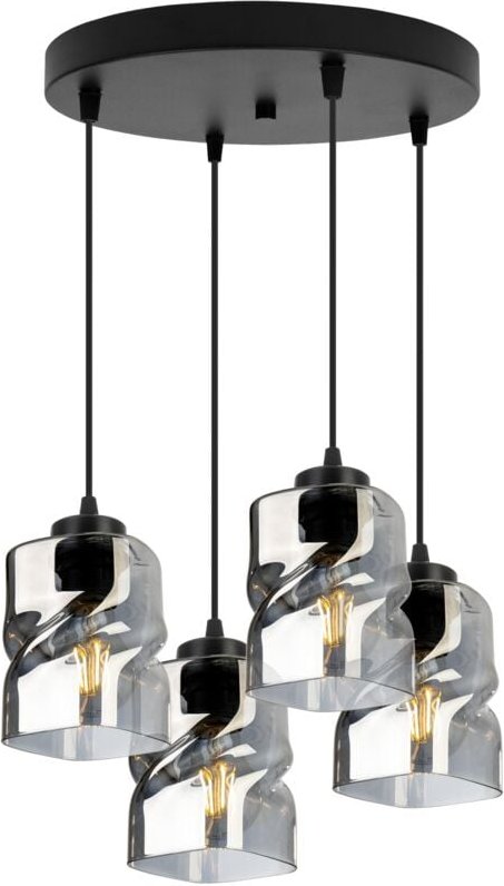 Moderne Deckenhängelampe Glaskronleuchter