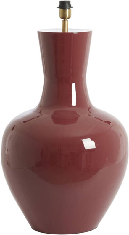 Light & Living - tischlampe - Nana - rot - metall - Ø 46cm - E27