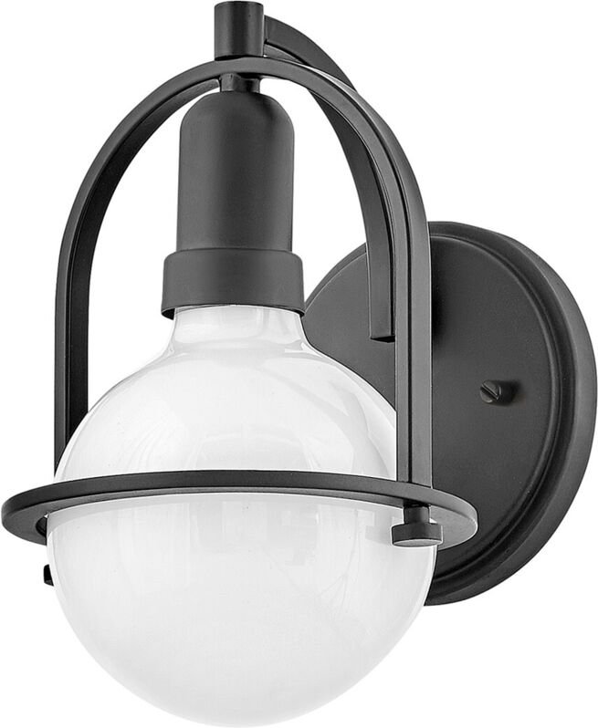 Hinkley Somerset Wandleuchte Schwarz - Elstead