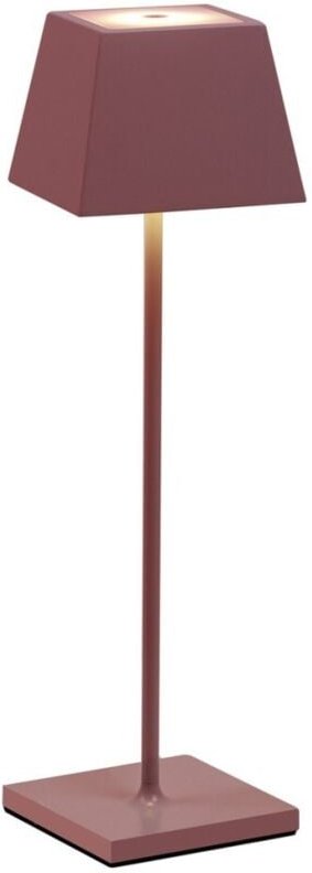 Tragbare und wiederaufladbare IP54 rosa Siesta LED-Tischlampe