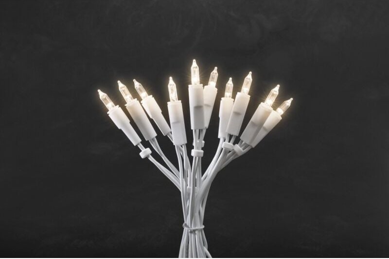 Konstsmide LED Minilichterkette Innen 20 warmweiße Dioden 4,35 m Lichterkette