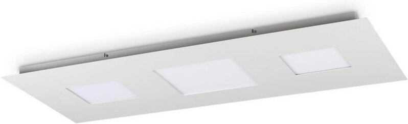 LED-dekoratives großes einfaches bündiges Weiß, 3000K