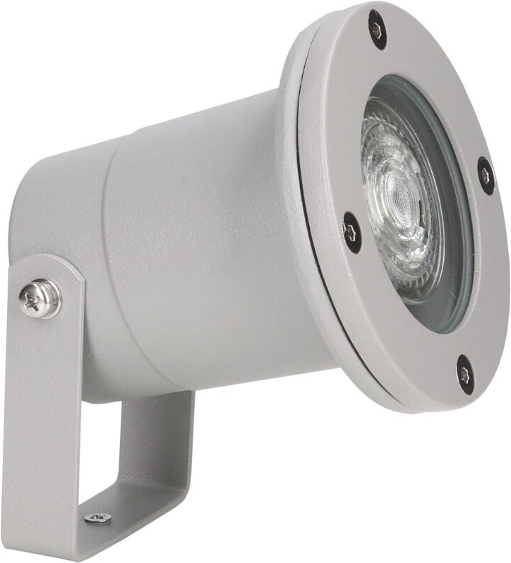 Post proyector para bombilla GU10 en color gris