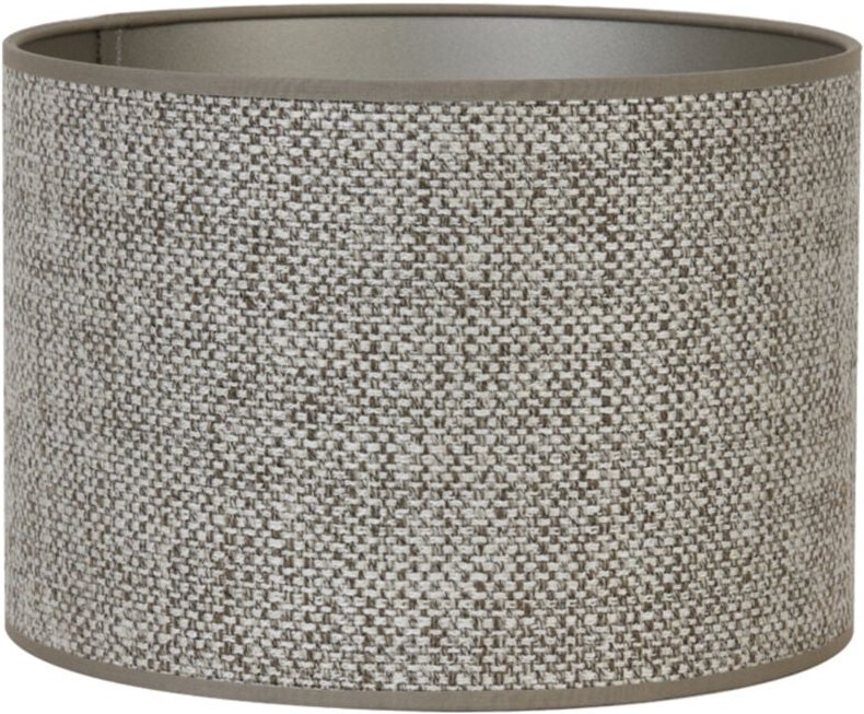 Lampenschirm - Saverna - grau - textil - ø 30cm - Light&living