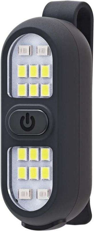 wiederaufladbare Clip-On-Laufleuchte, Sicherheitslicht für Läufer, freihändige Taschenlampe, blinkende LED-Arbeitsleucht...